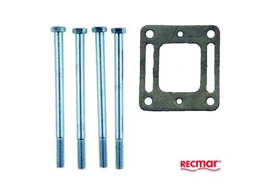 REC53400 - Kit montage coude échappement V6 4.3L Mercruiser 807914, 807988 - 8079