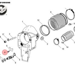 BK-8175051 - BOULON CARTER HUILE GM 5.0 - 5.7 VORTEC ORIGINAL MERCRUISER 8175051