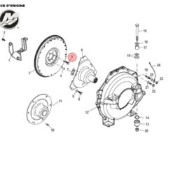 BK-8M0214958 - VIS VOLANT MOTEUR ORIGINAL MERCRUISER 8M0214958